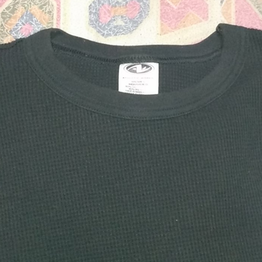 Black Athletic Shirt Size LARGE